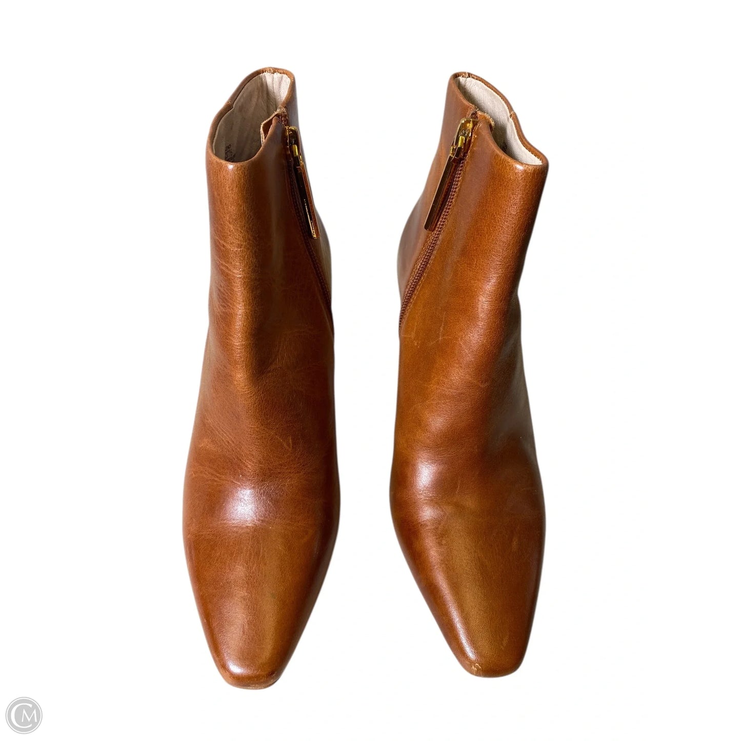 Boots Knee Heels By Louise Et Cie In Brown, Size: 7