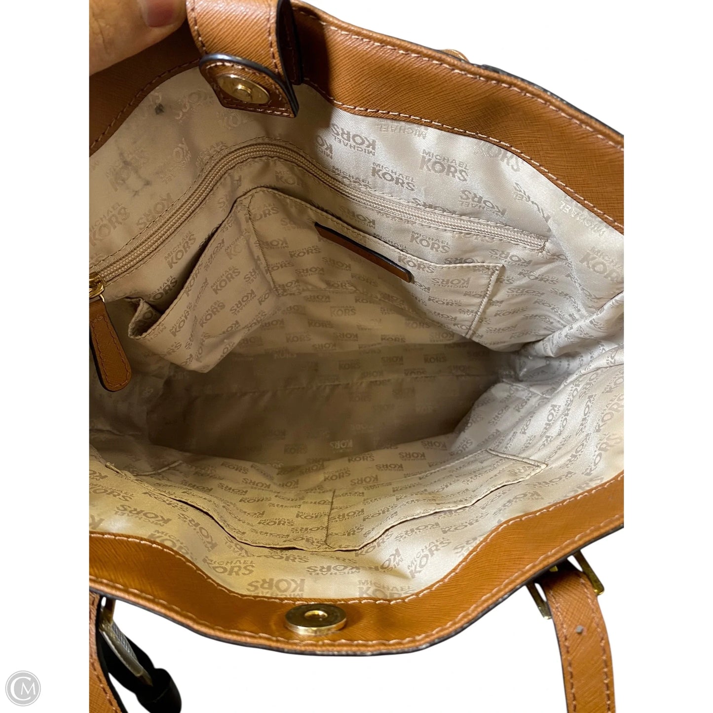 Handbag Designer By Michael Kors, Size: Large