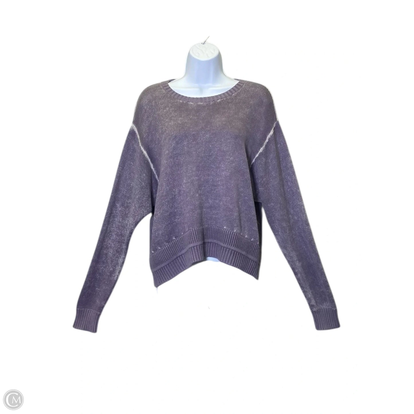 Sweater By Lululemon In Purple, Size: M