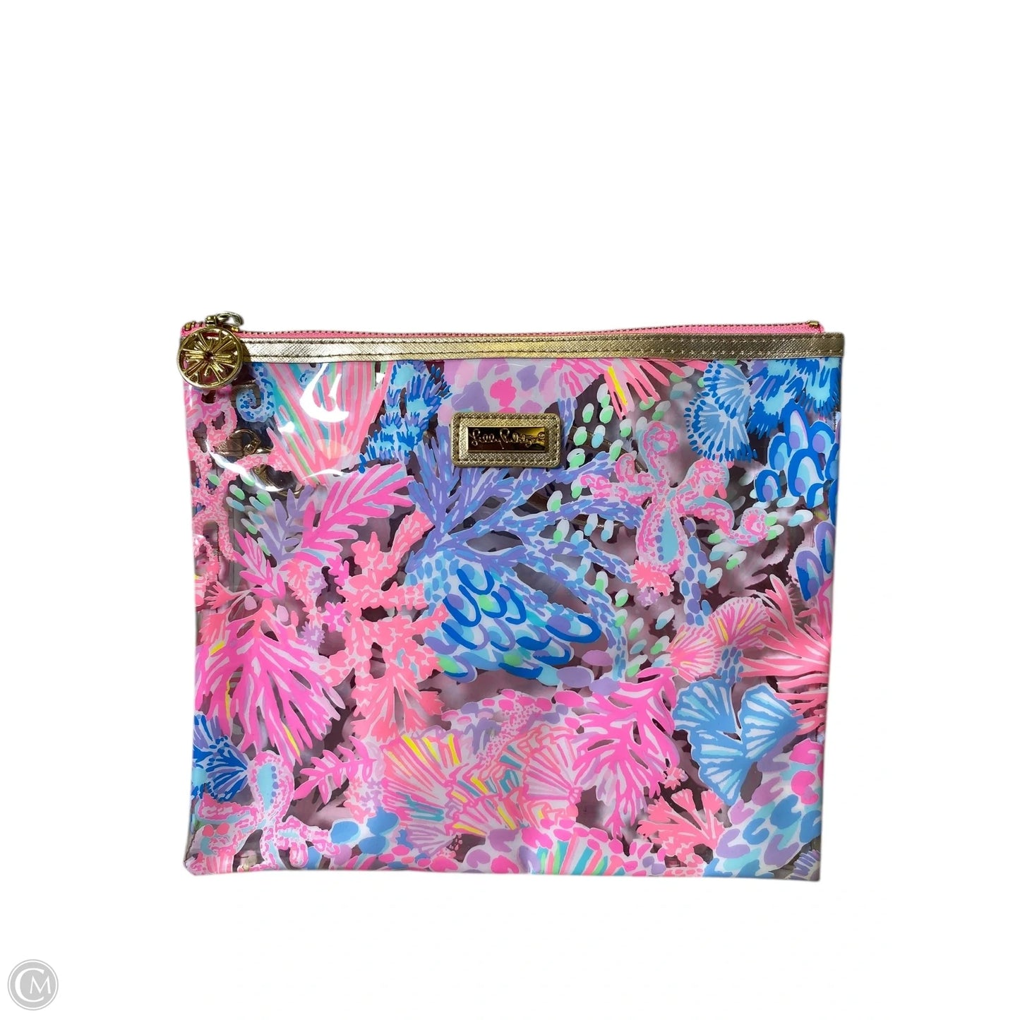 Makeup Bag Designer By Lilly Pulitzer, Size: Medium