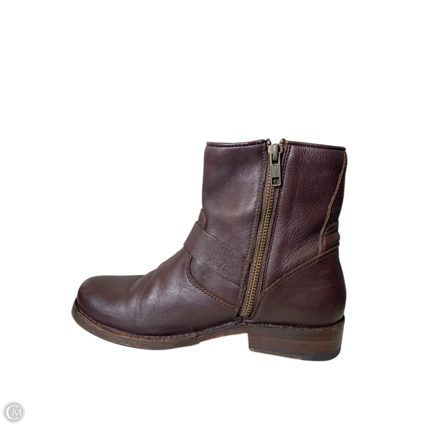 Boots Designer By Frye In Brown, Size: 6.5