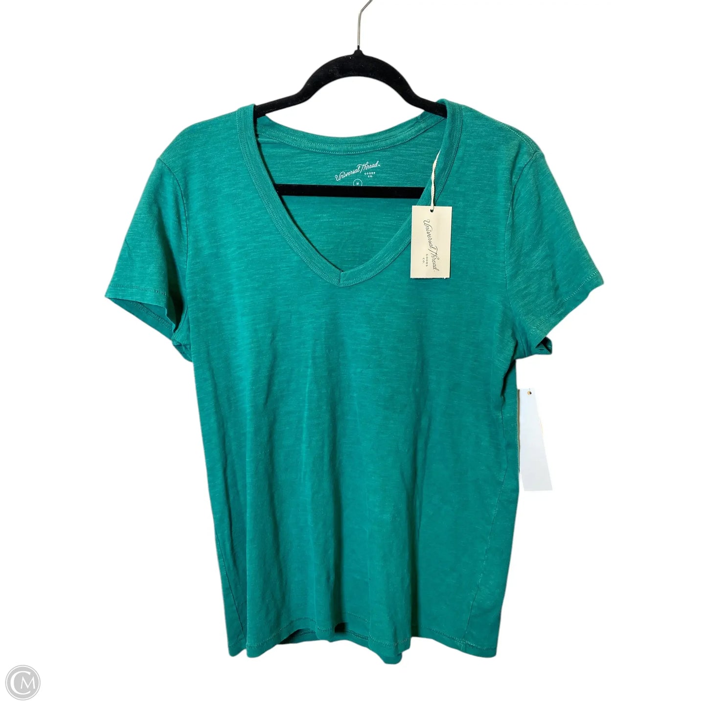 Top Short Sleeve By Universal Thread In Teal, Size: M