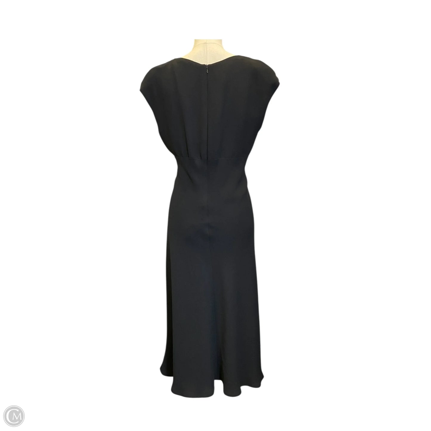 Dress Casual Midi By Jones New York In Black, Size: L