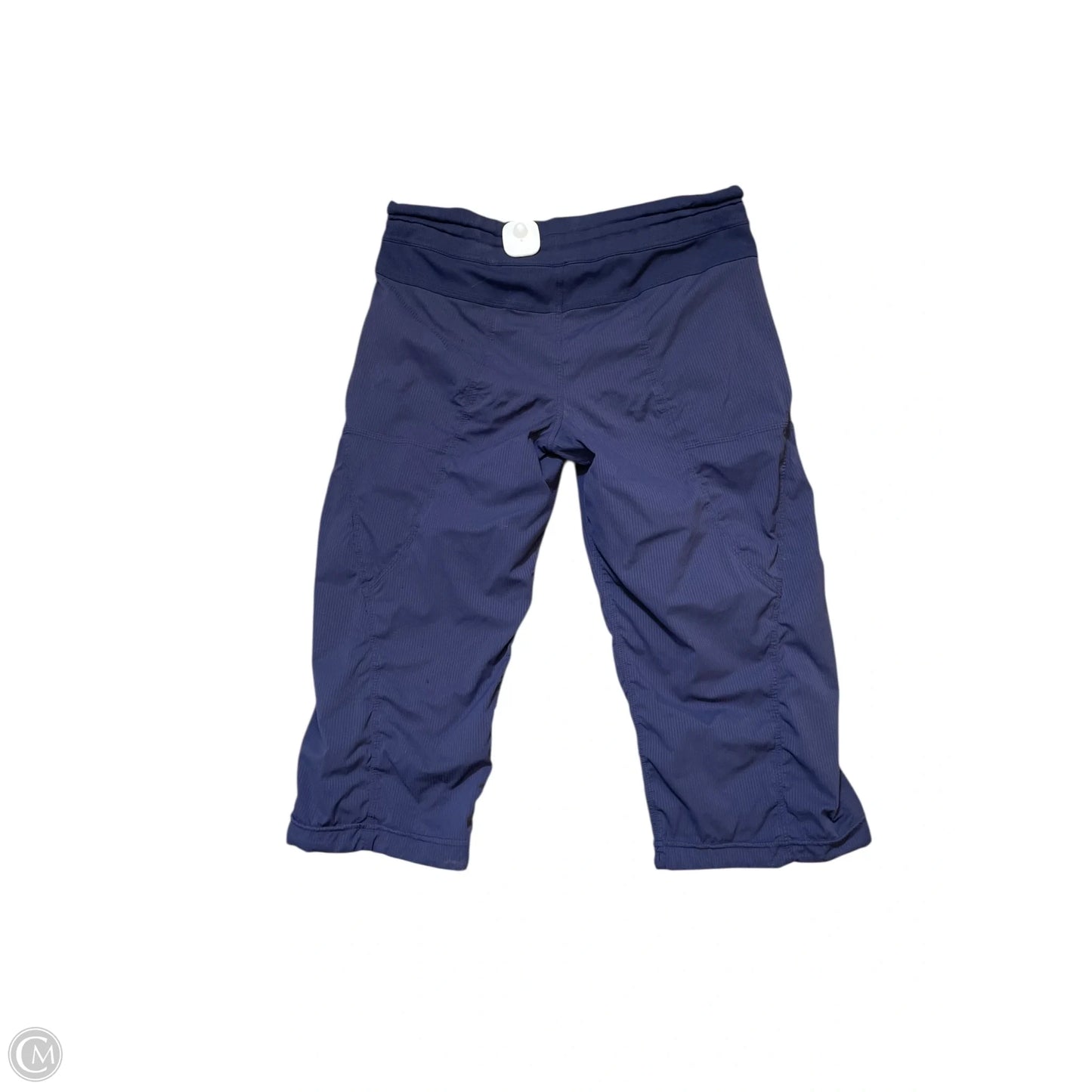 Athletic Capris By Lululemon In Purple, Size: 8