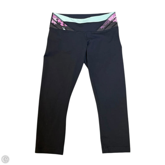 Athletic Capris By Lululemon In Multi-colored, Size: 6