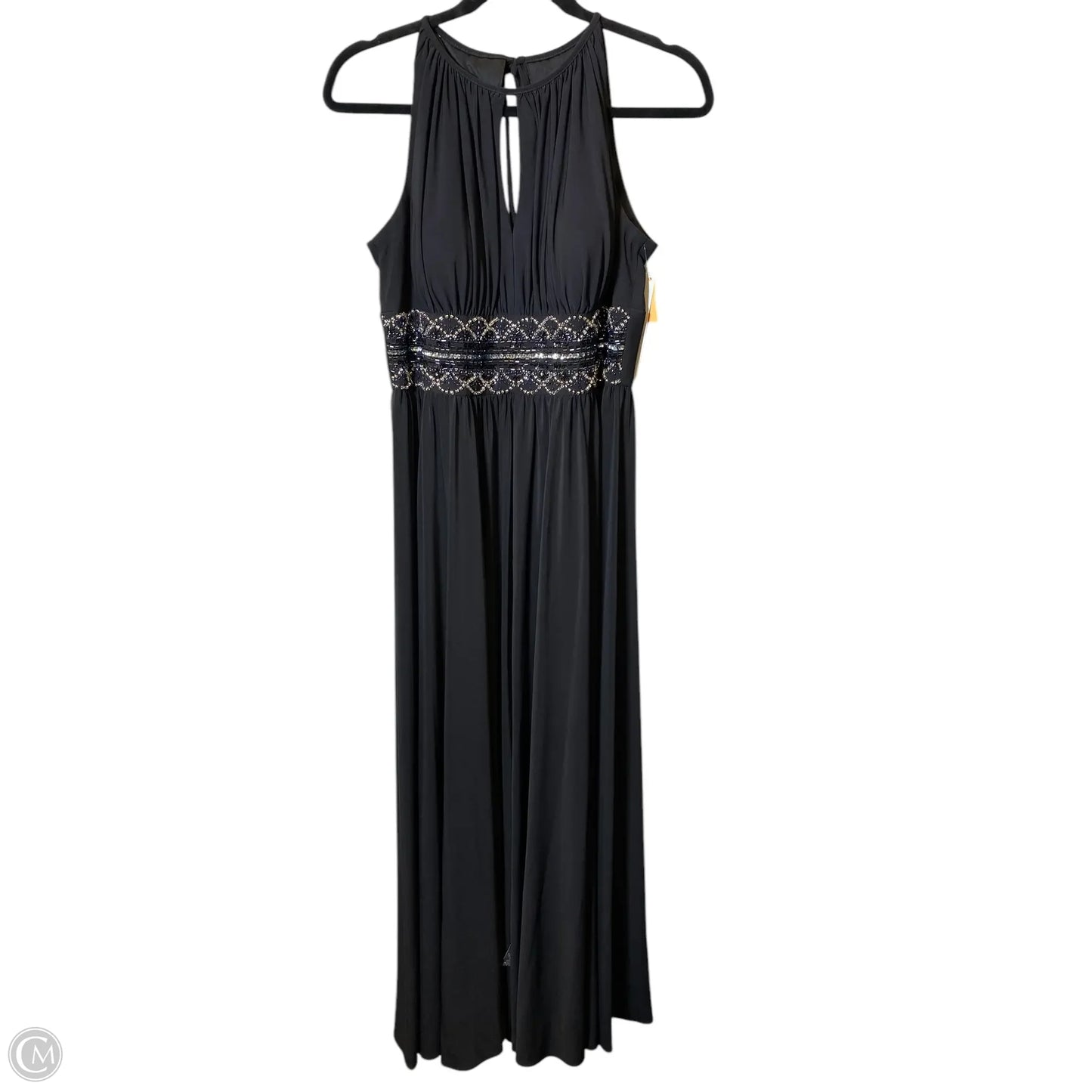 Dress Party Long By Clothes Mentor In Black, Size: Xl