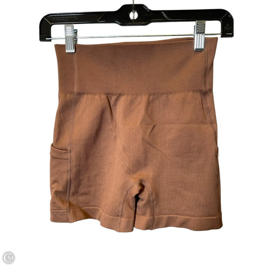 Athletic Shorts By Clothes Mentor In Brown, Size: M