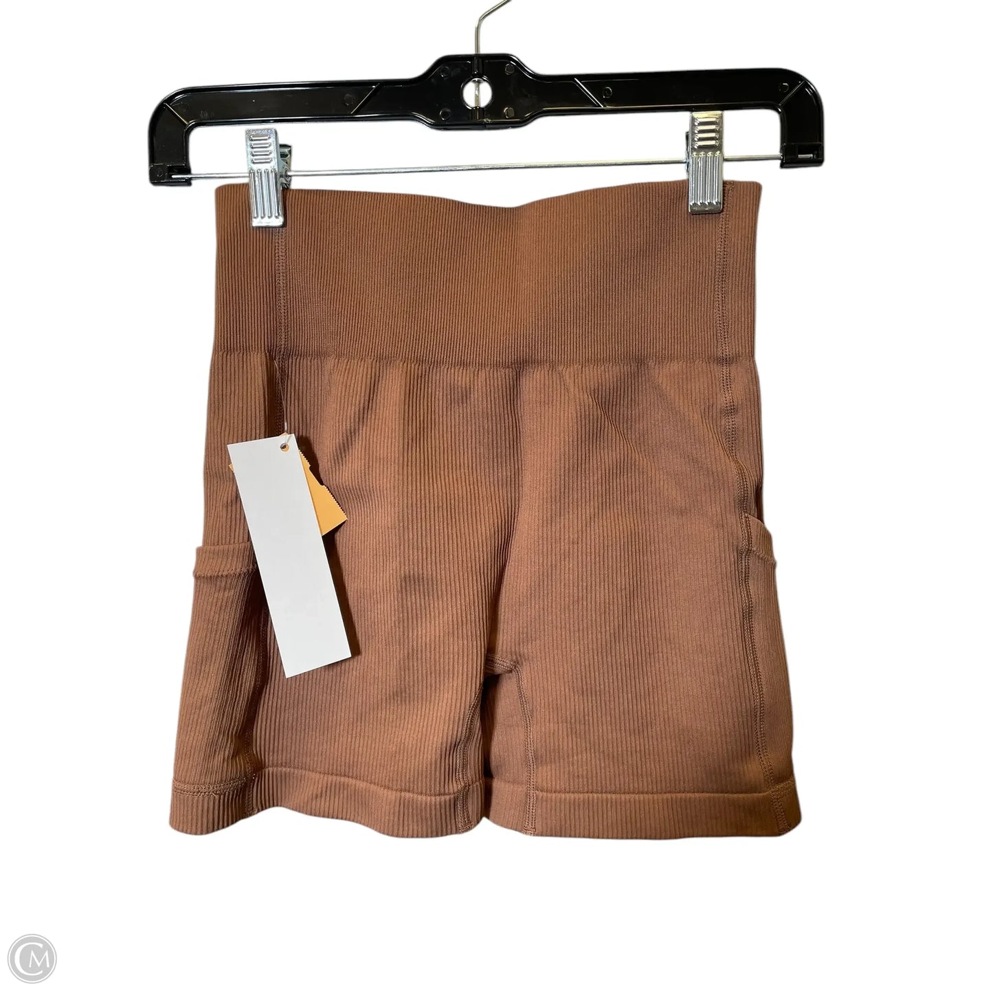 Athletic Shorts By Clothes Mentor In Brown, Size: M