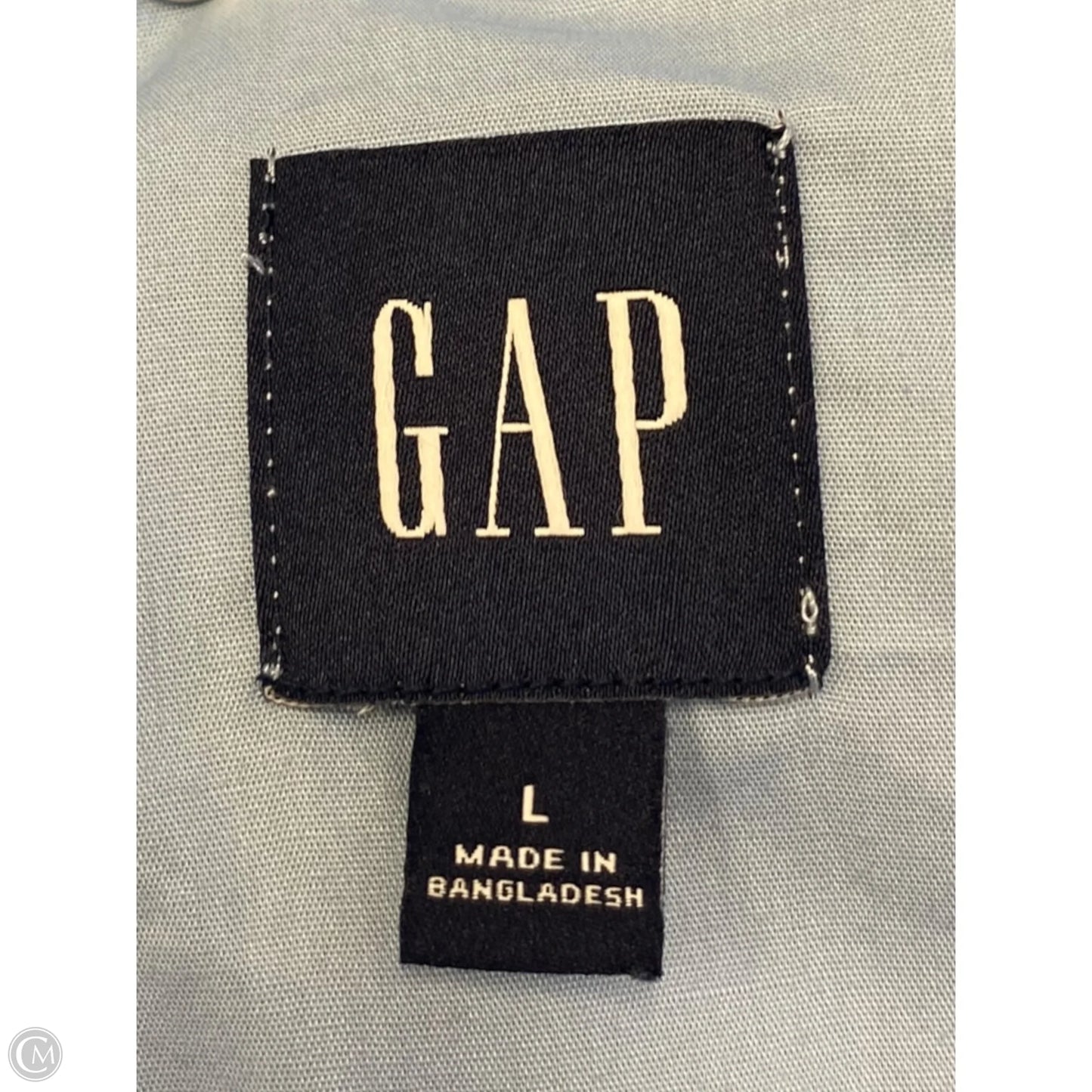 Top 2pc Short Sleeve By Gap In Blue, Size: L
