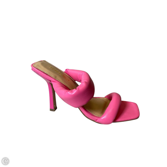 Shoes Heels Kitten By Shoedazzle In Pink, Size: 6.5
