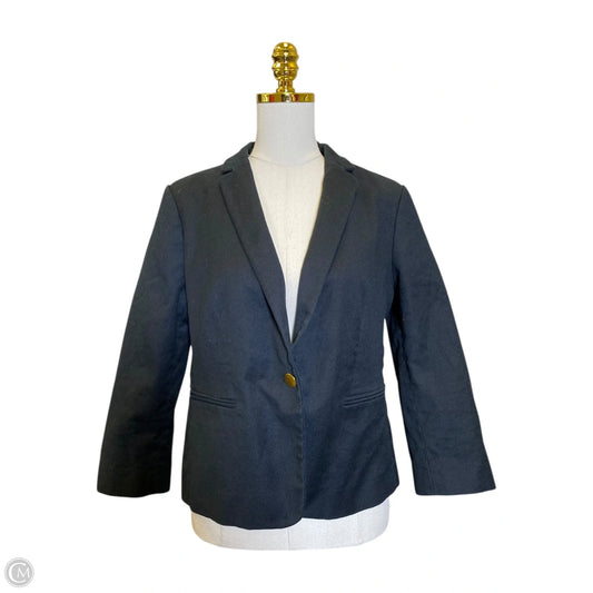 Blazer By Ann Taylor In Black, Size: 14