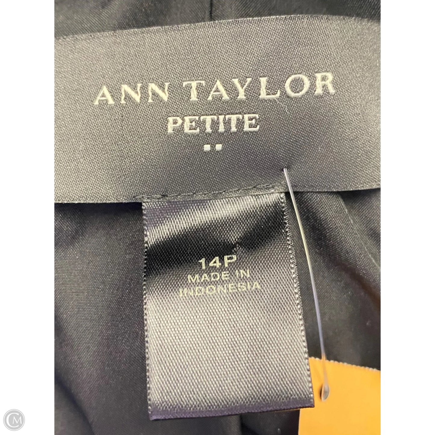 Blazer By Ann Taylor In Black, Size: 14