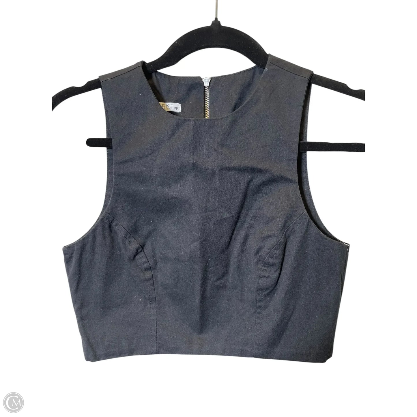 Top Sleeveless By Clothes Mentor In Black, Size: S