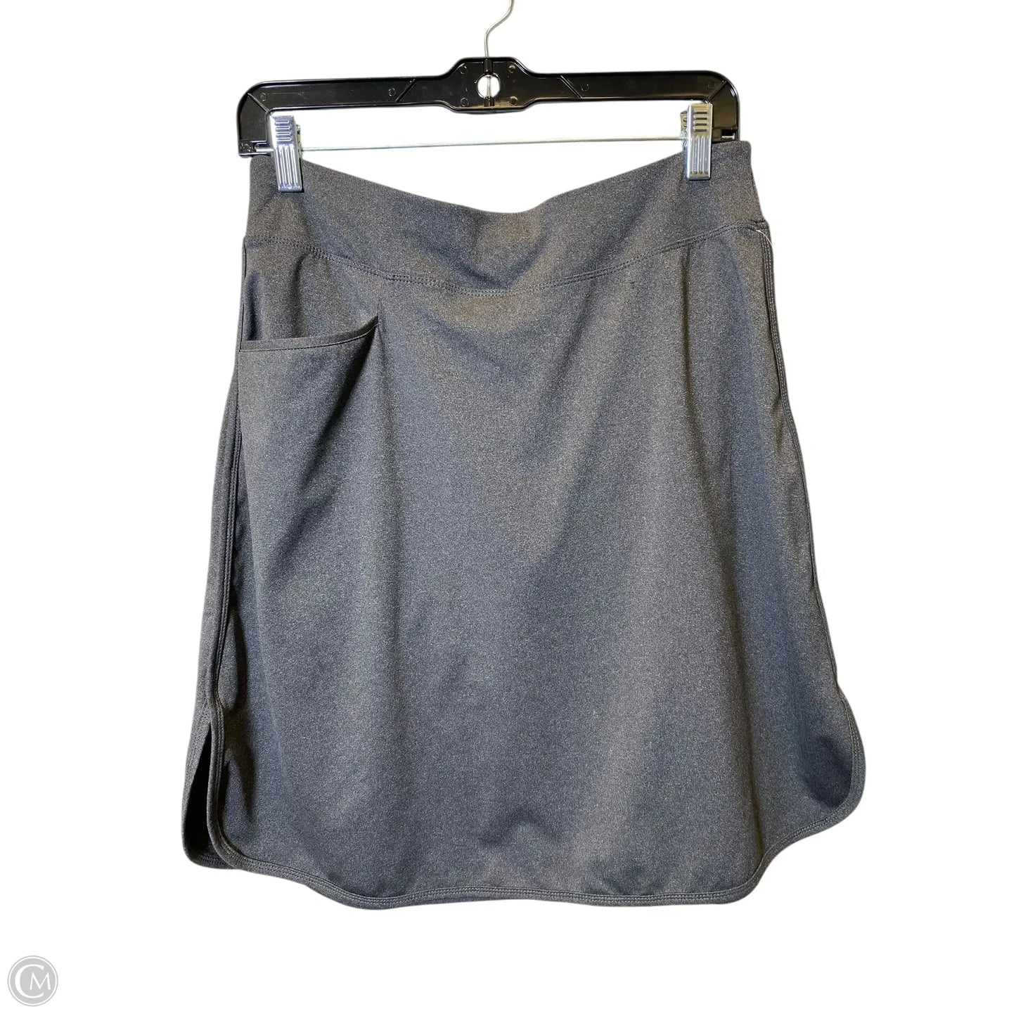 Skort By Clothes Mentor In Grey, Size: Xxl