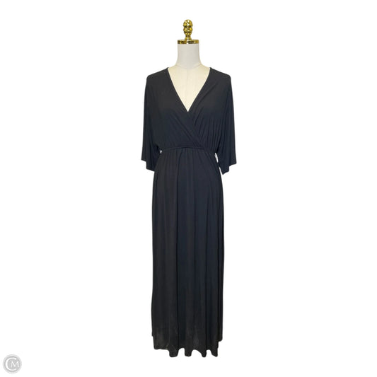 Dress Casual Maxi By Clothes Mentor In Black, Size: L