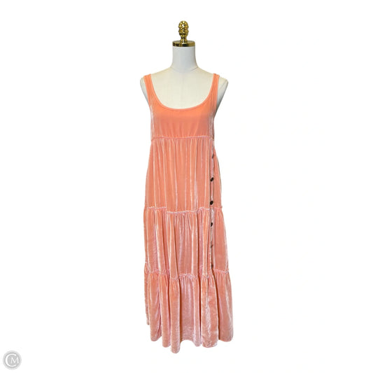 Dress Casual Maxi By Free People In Orange, Size: S