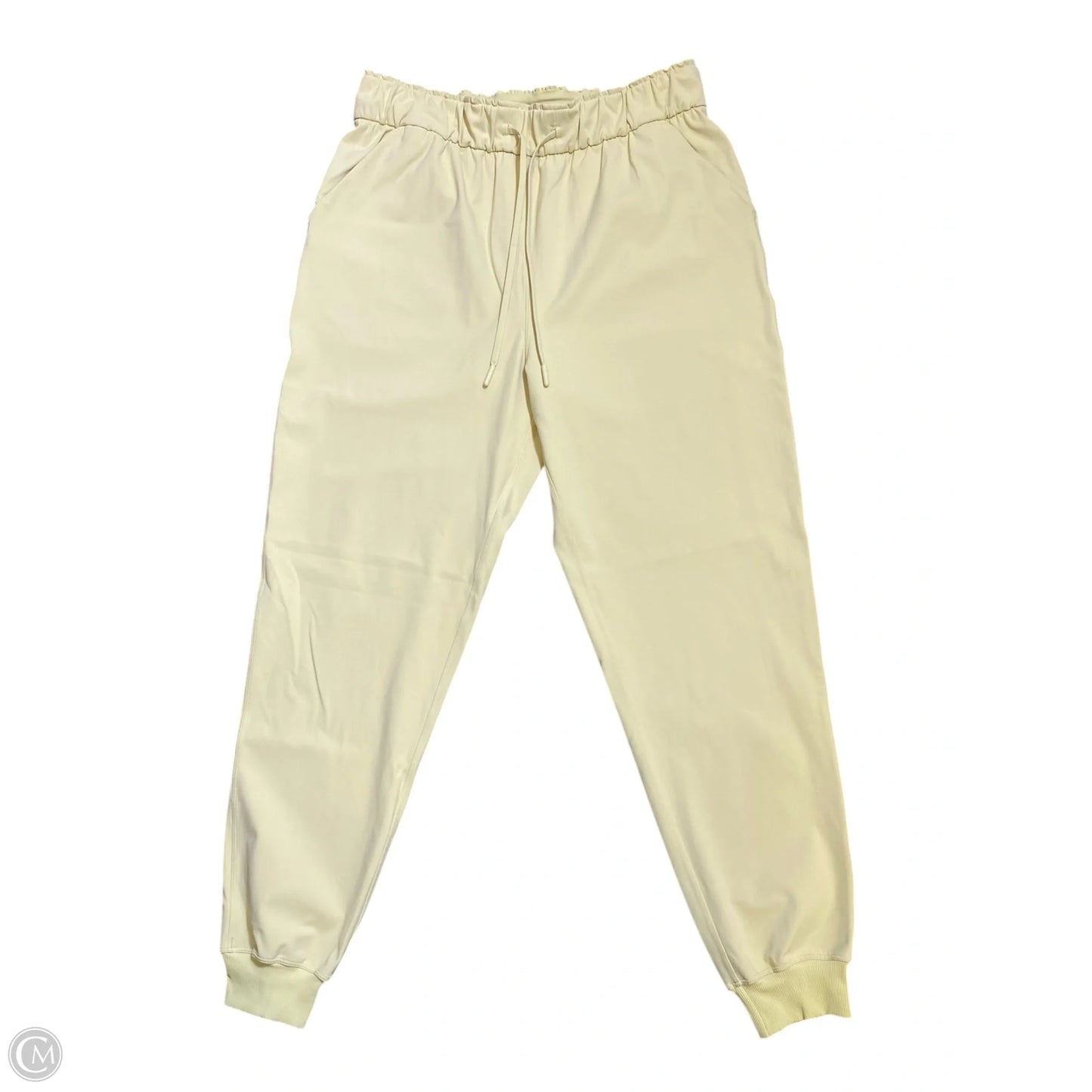 Athletic Pants By Lululemon In Yellow, Size: M
