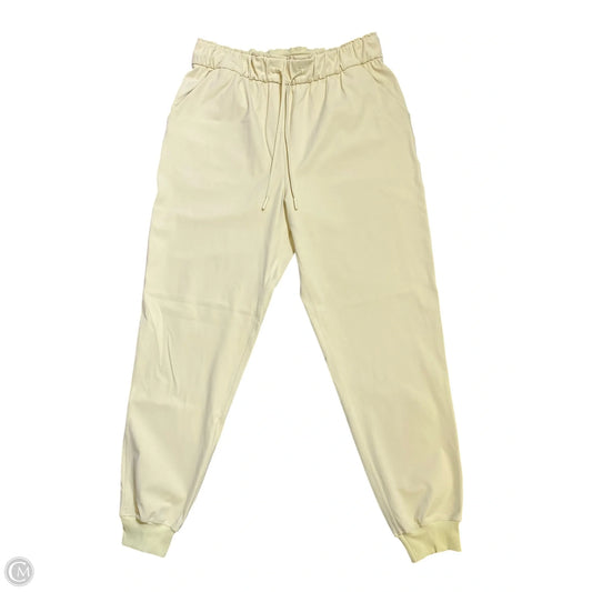 Athletic Pants By Lululemon In Yellow, Size: M