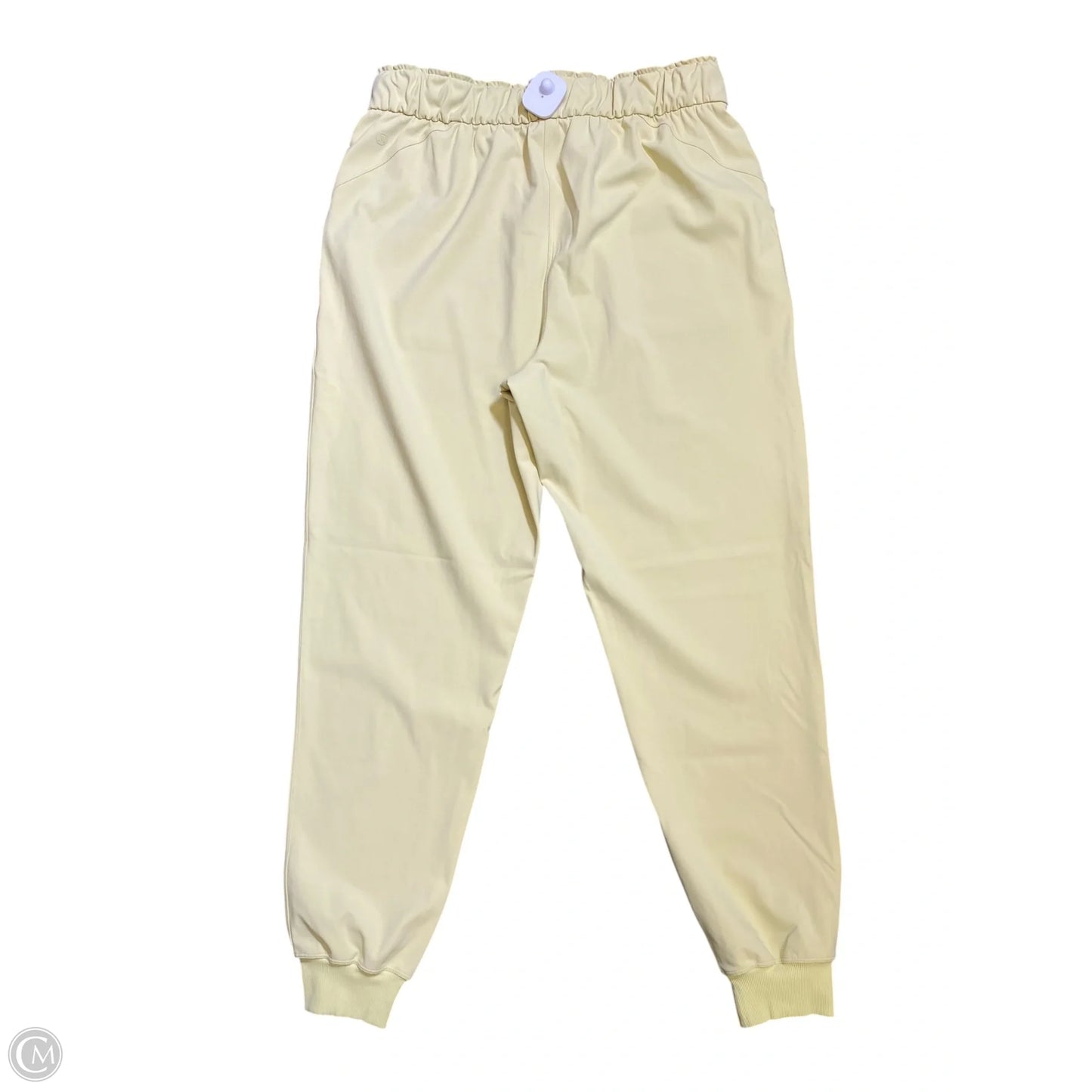 Athletic Pants By Lululemon In Yellow, Size: M