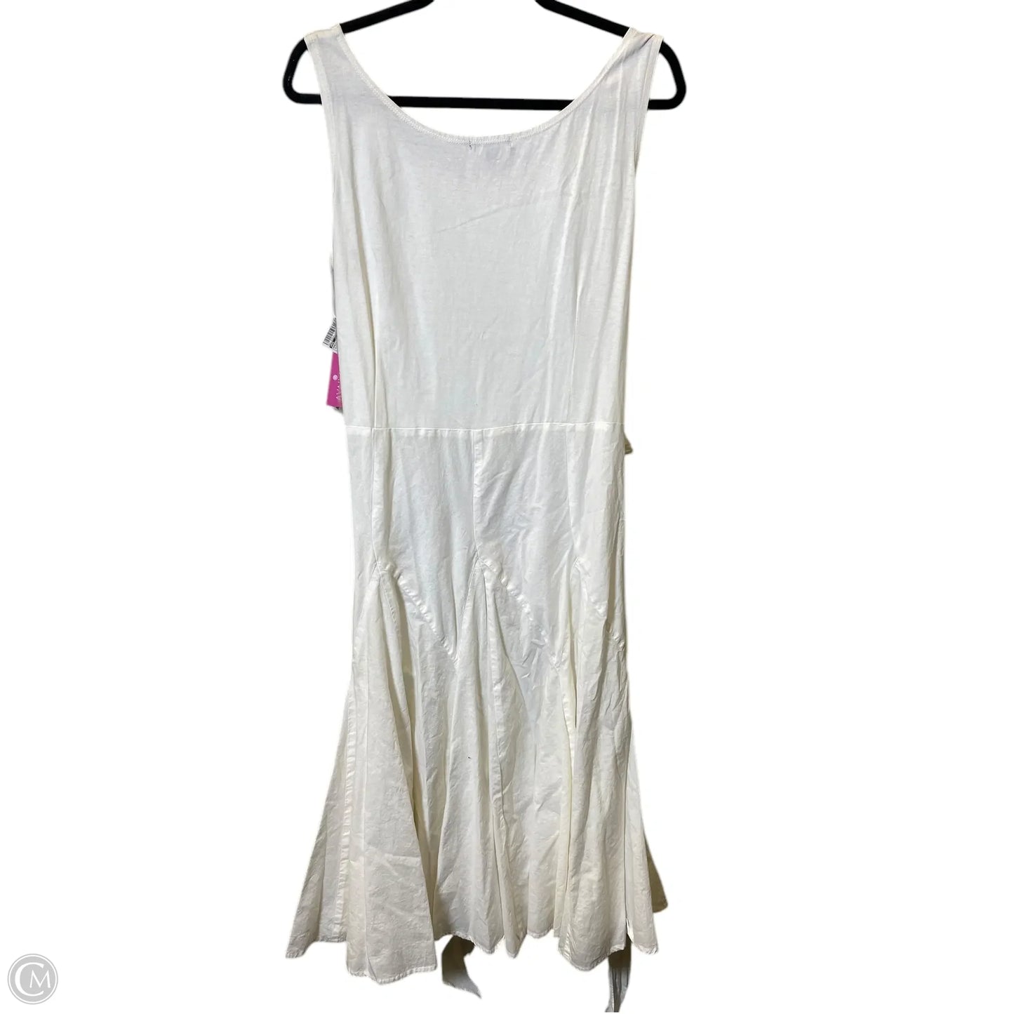 Dress Casual Maxi By Msk In White, Size: L