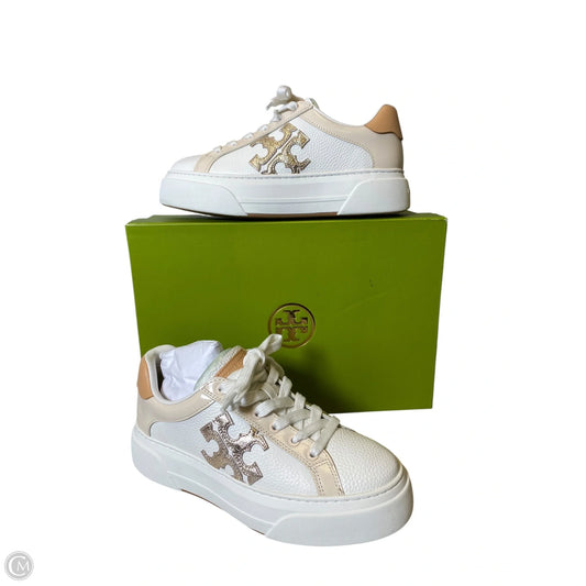 Shoes Designer By Tory Burch In Cream, Size: 6