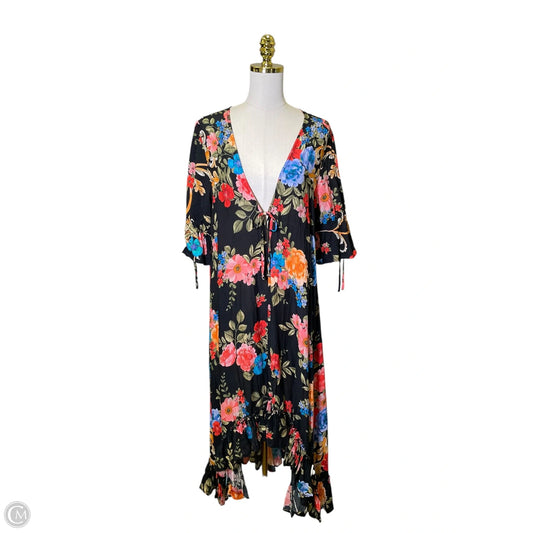 Dress Casual Maxi By Johnny Was In Floral Print, Size: M