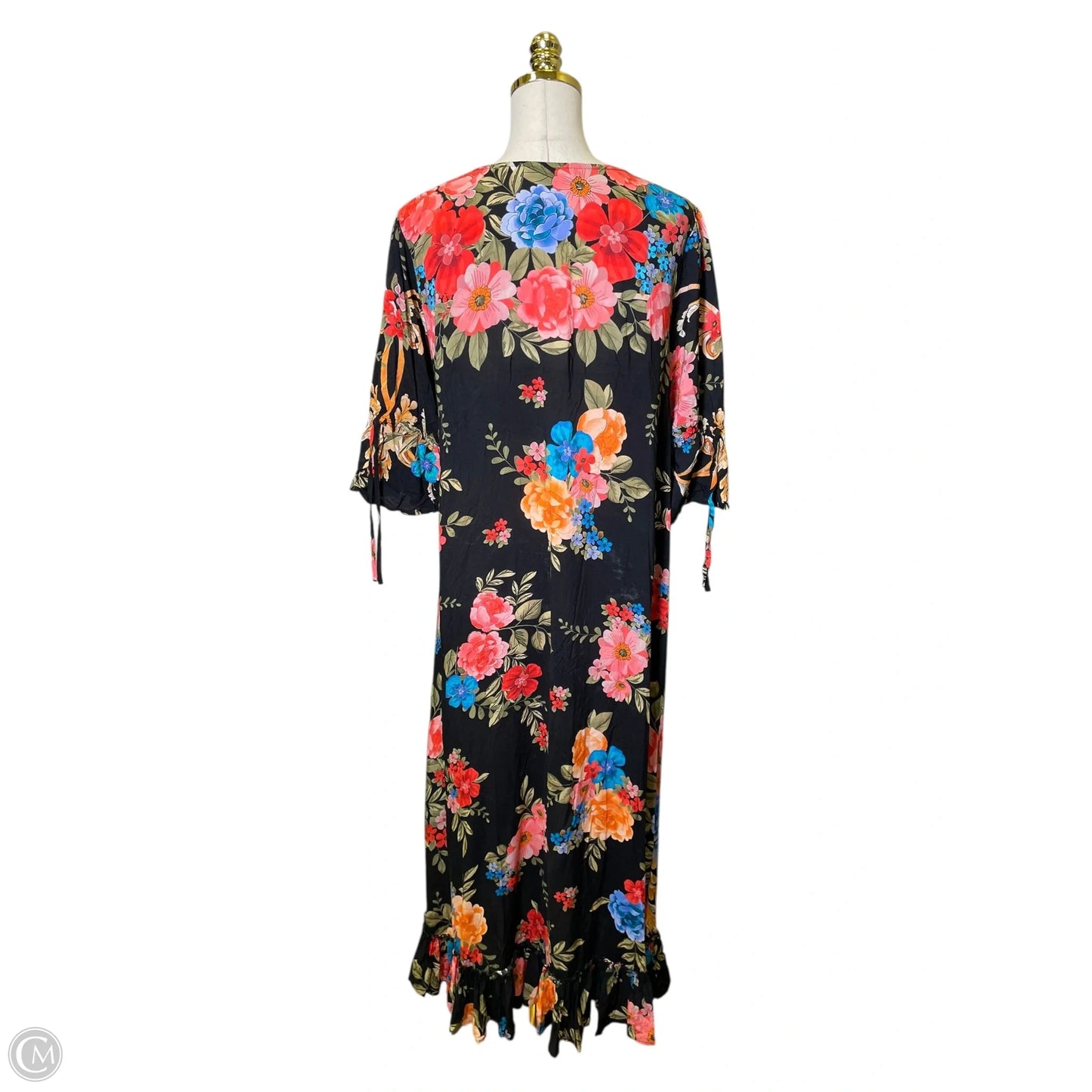 Dress Casual Maxi By Johnny Was In Floral Print, Size: M