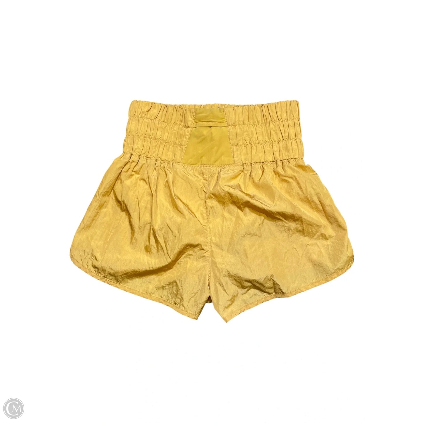 Athletic Shorts By Free People  In Yellow, Size: S