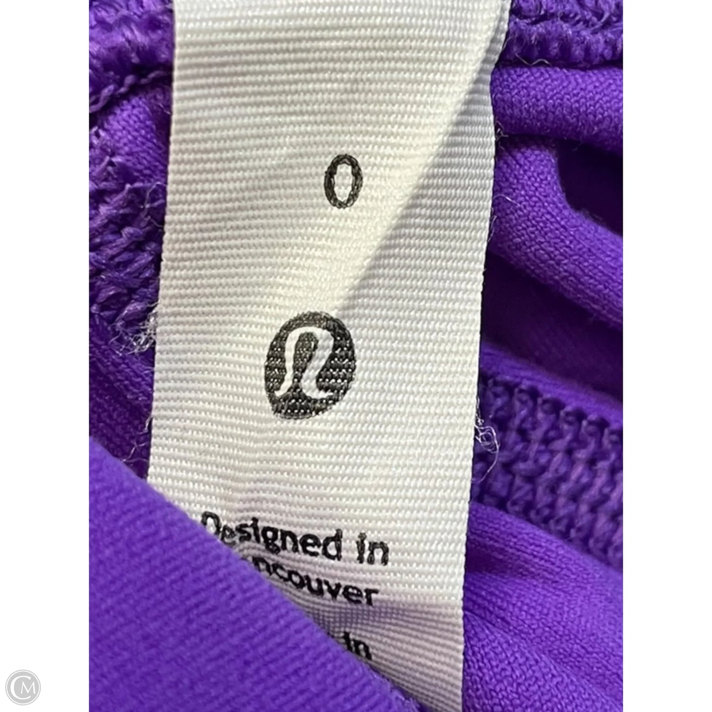 Athletic Leggings By Lululemon In Purple, Size: 0