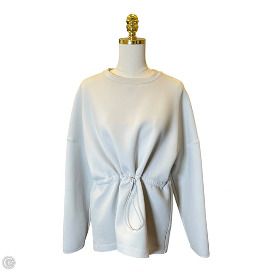 Sweatshirt Crewneck By Sweaty Betty In Grey, Size: L