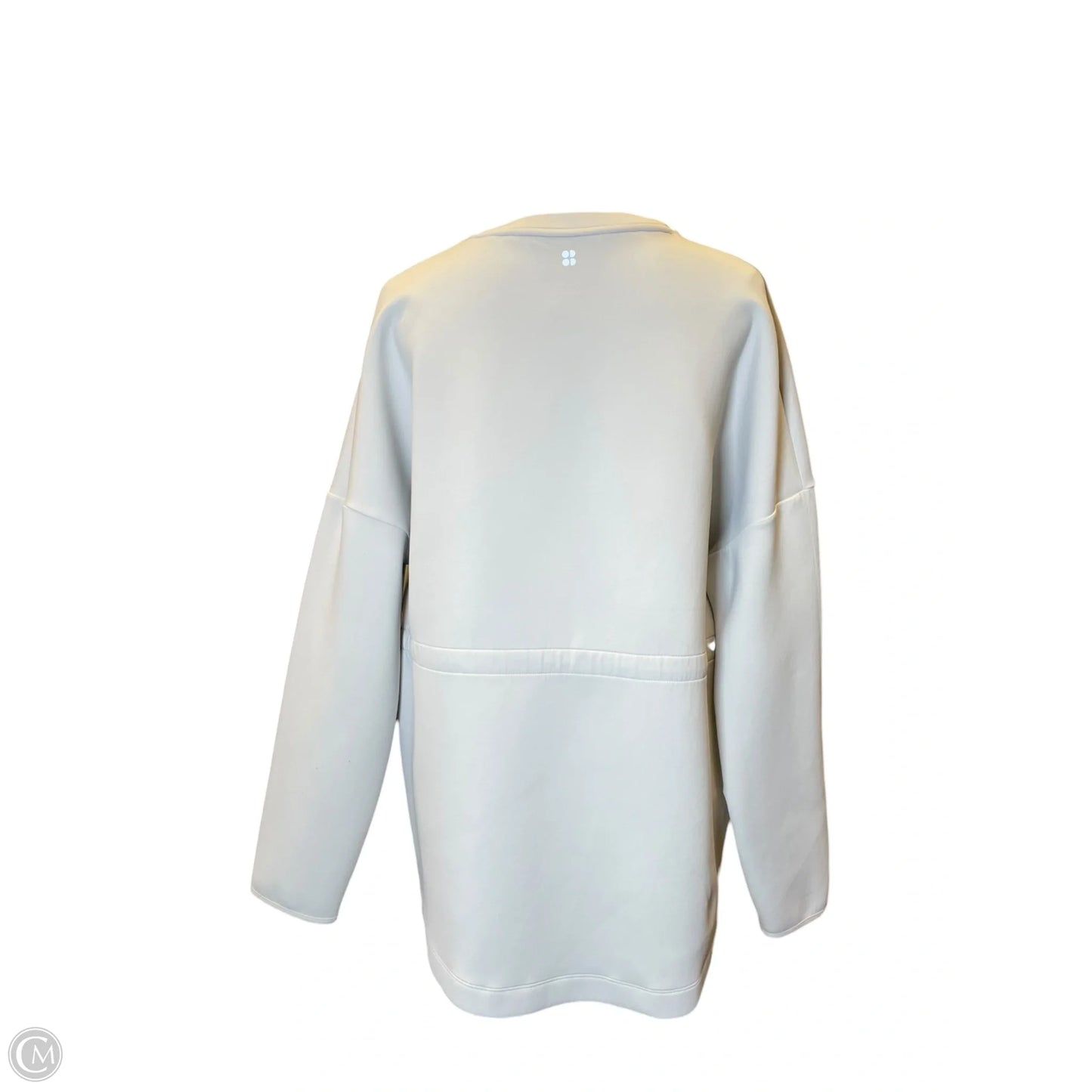 Sweatshirt Crewneck By Sweaty Betty In Grey, Size: L
