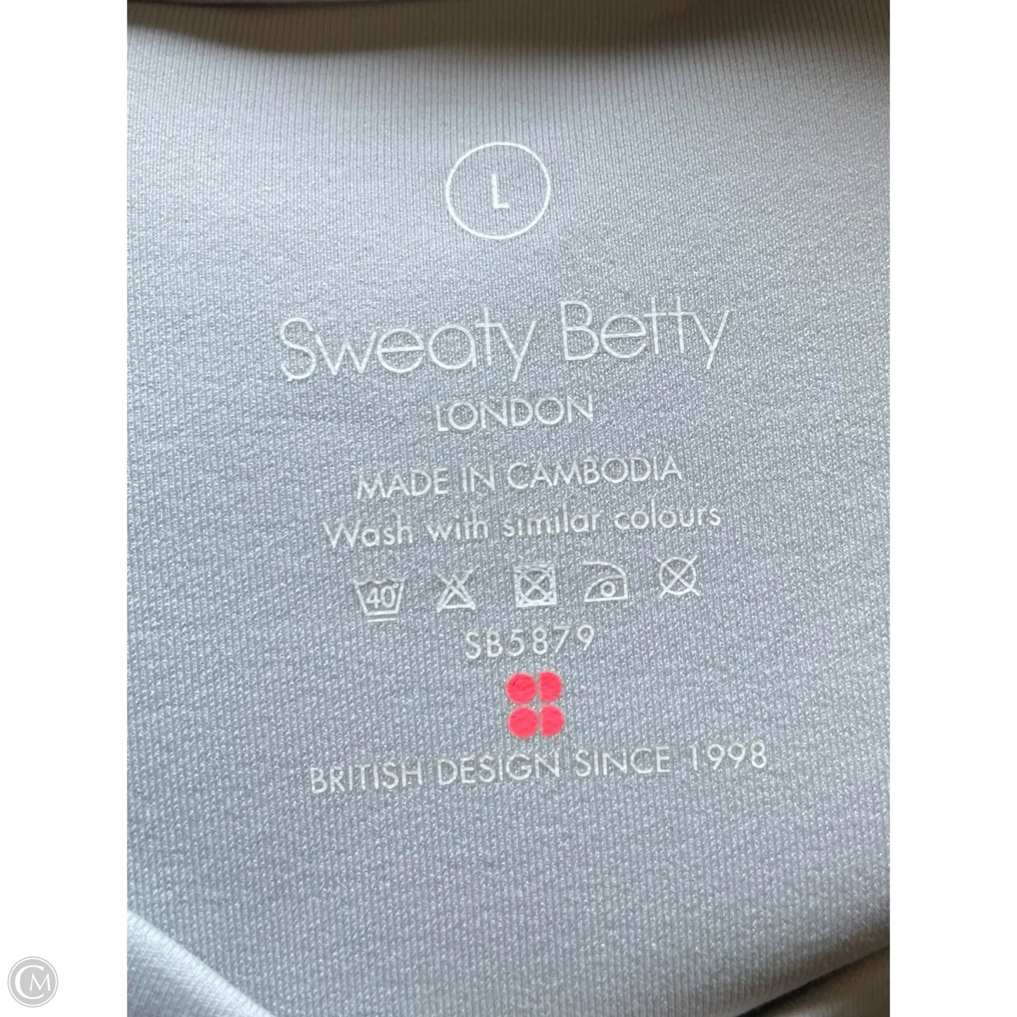 Sweatshirt Crewneck By Sweaty Betty In Grey, Size: L