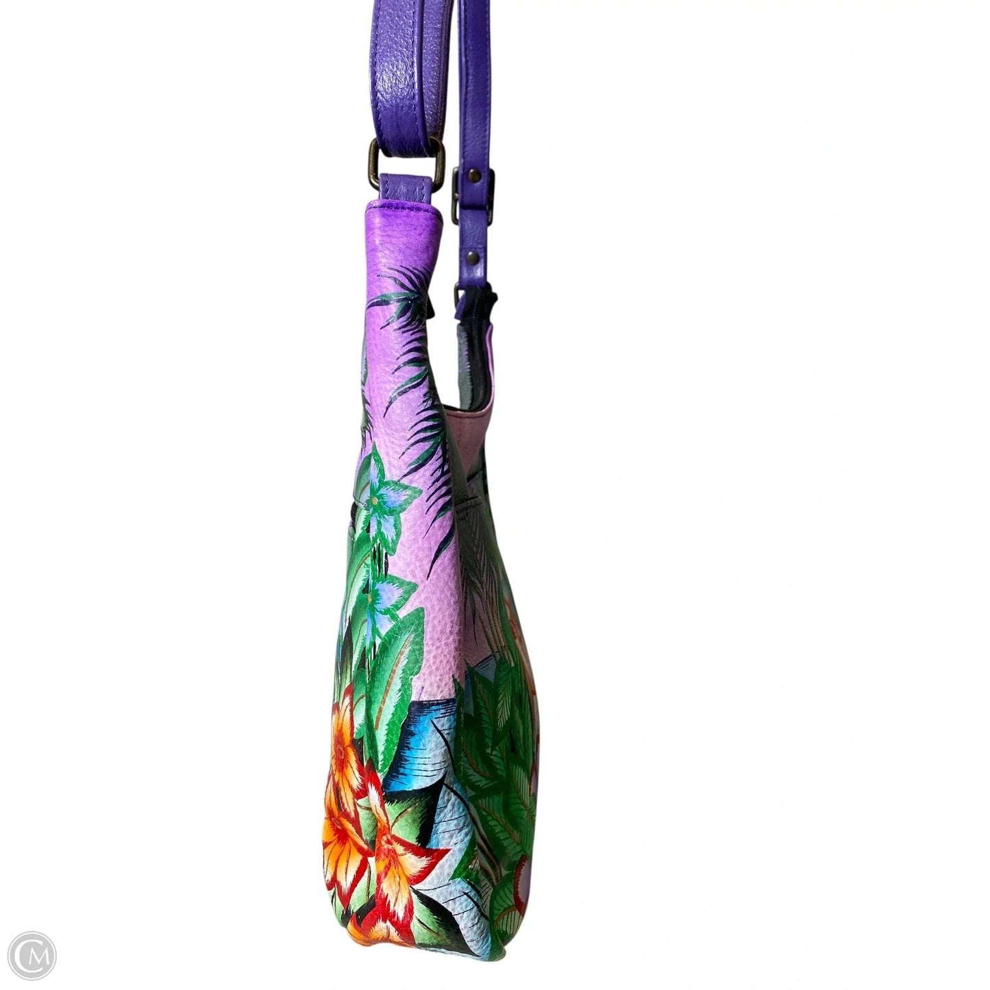 Handbag By Anuschka, Size: Medium