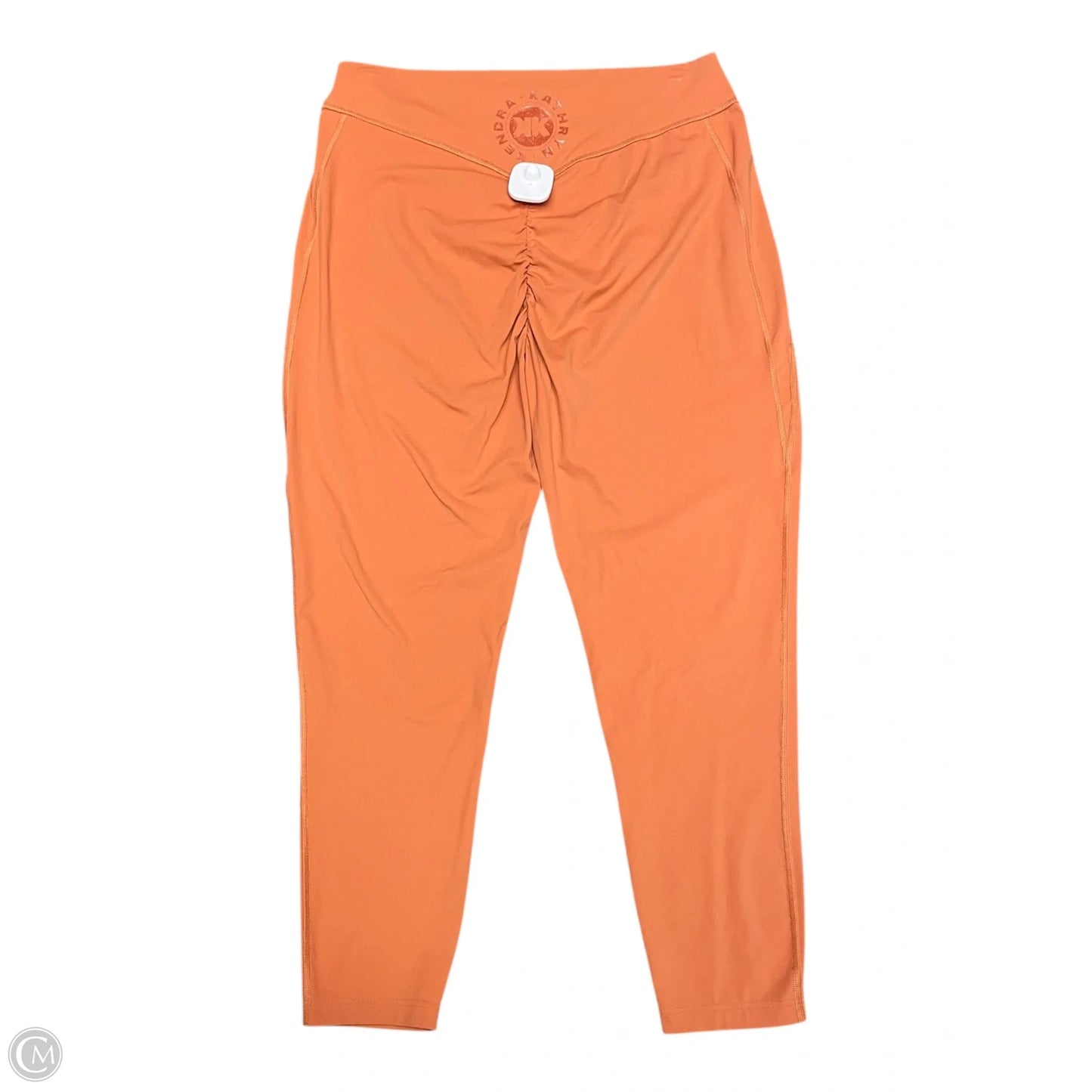 Athletic Leggings By Gym Shark In Orange, Size: Xxl