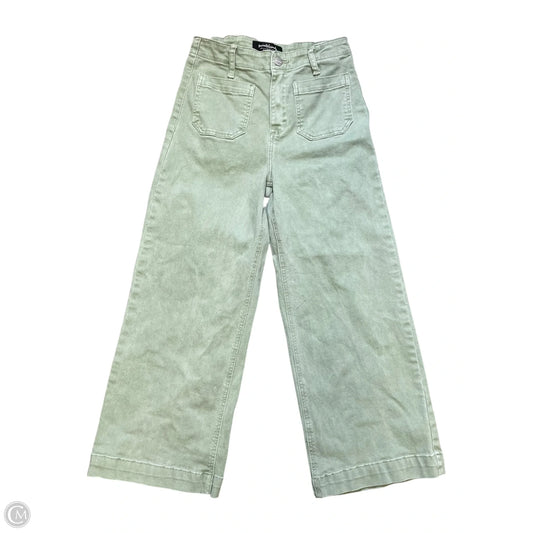 Jeans Wide Leg By Clothes Mentor In Green, Size: 4