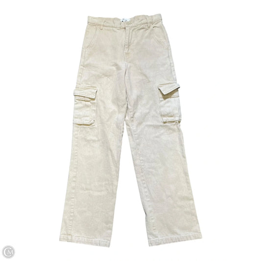 Jeans Wide Leg By Clothes Mentor In Beige, Size: S