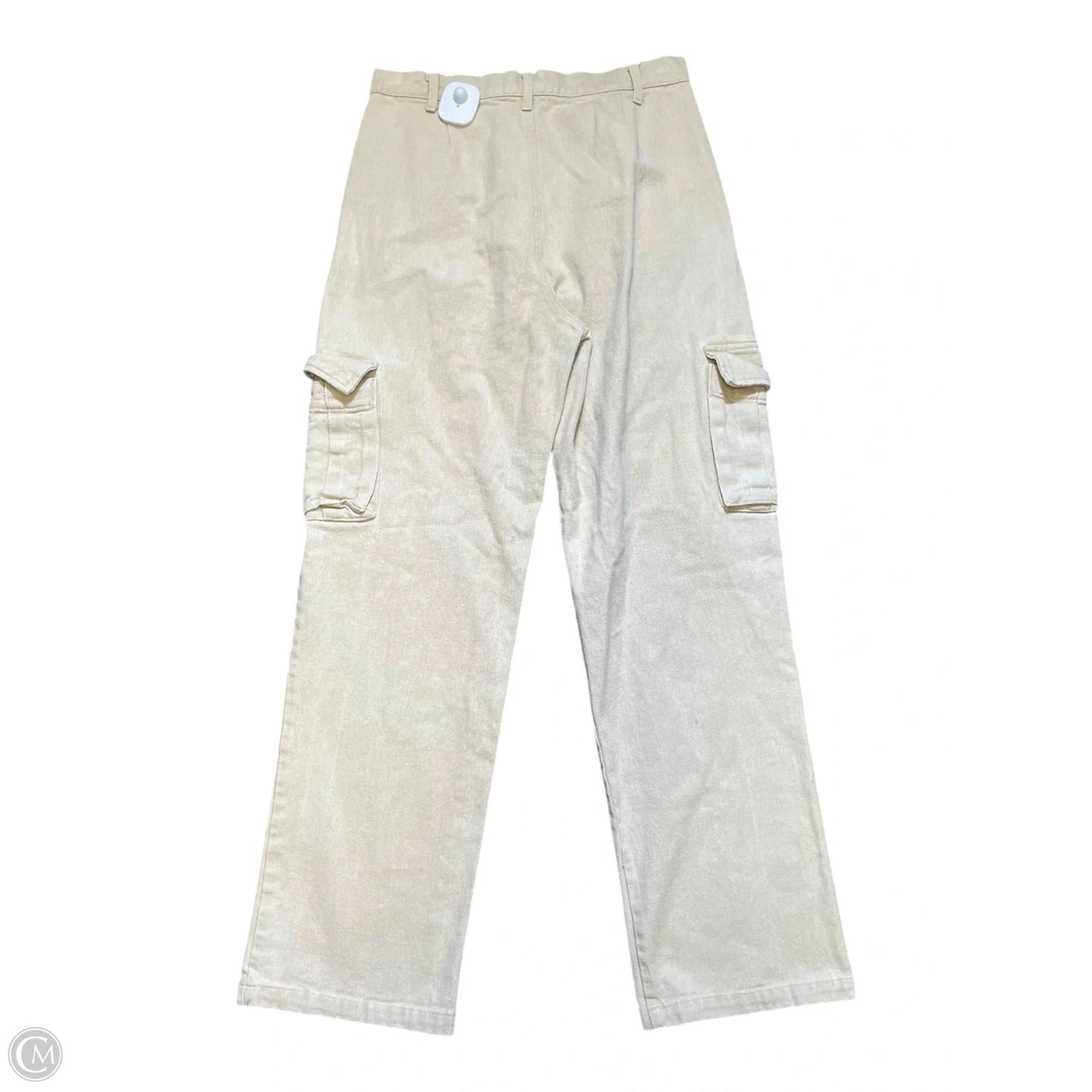 Jeans Wide Leg By Clothes Mentor In Beige, Size: S