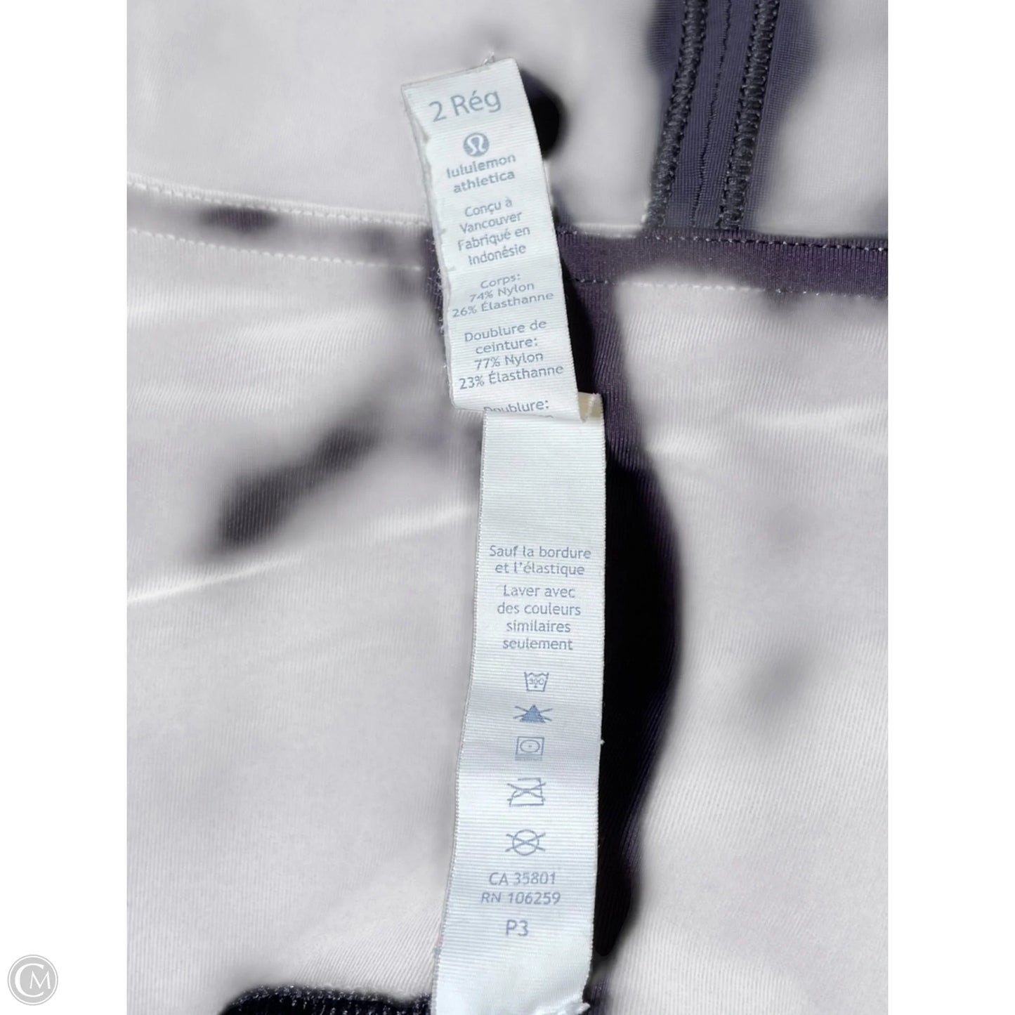 Athletic Skort By Lululemon In Purple, Size: 2