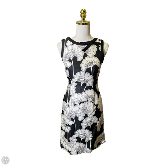 Dress Designer By Kate Spade In Black & White, Size: 0
