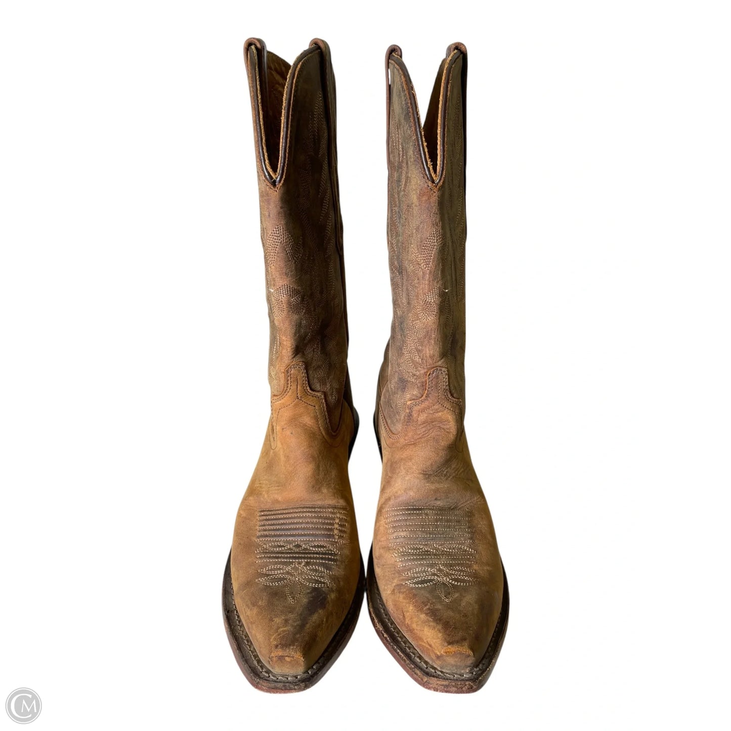 Boots Western By Old West In Brown, Size: 7