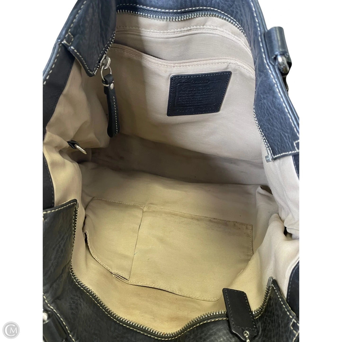 Handbag Designer By Coach, Size: Large