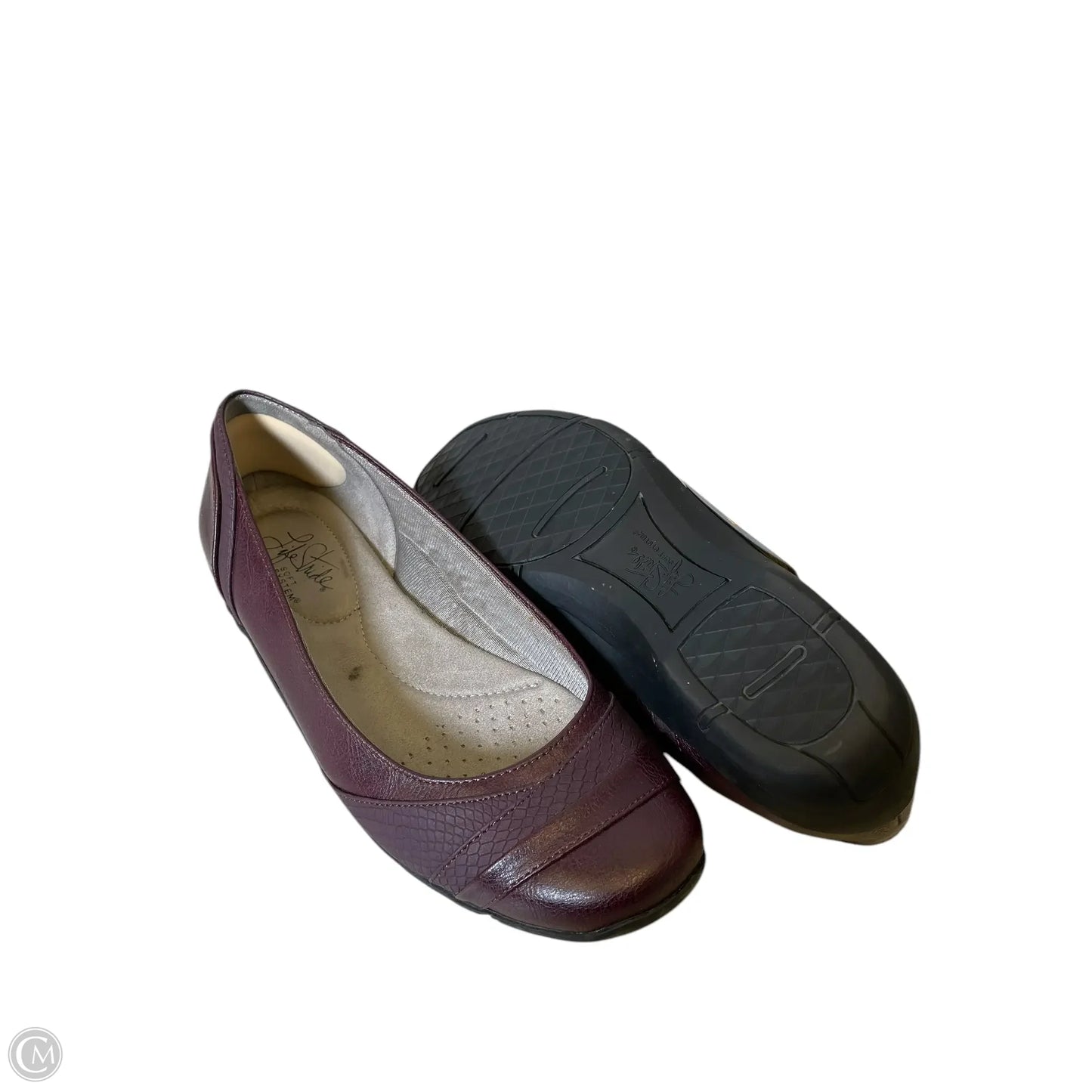 Shoes Flats By Life Stride In Purple, Size: 7.5