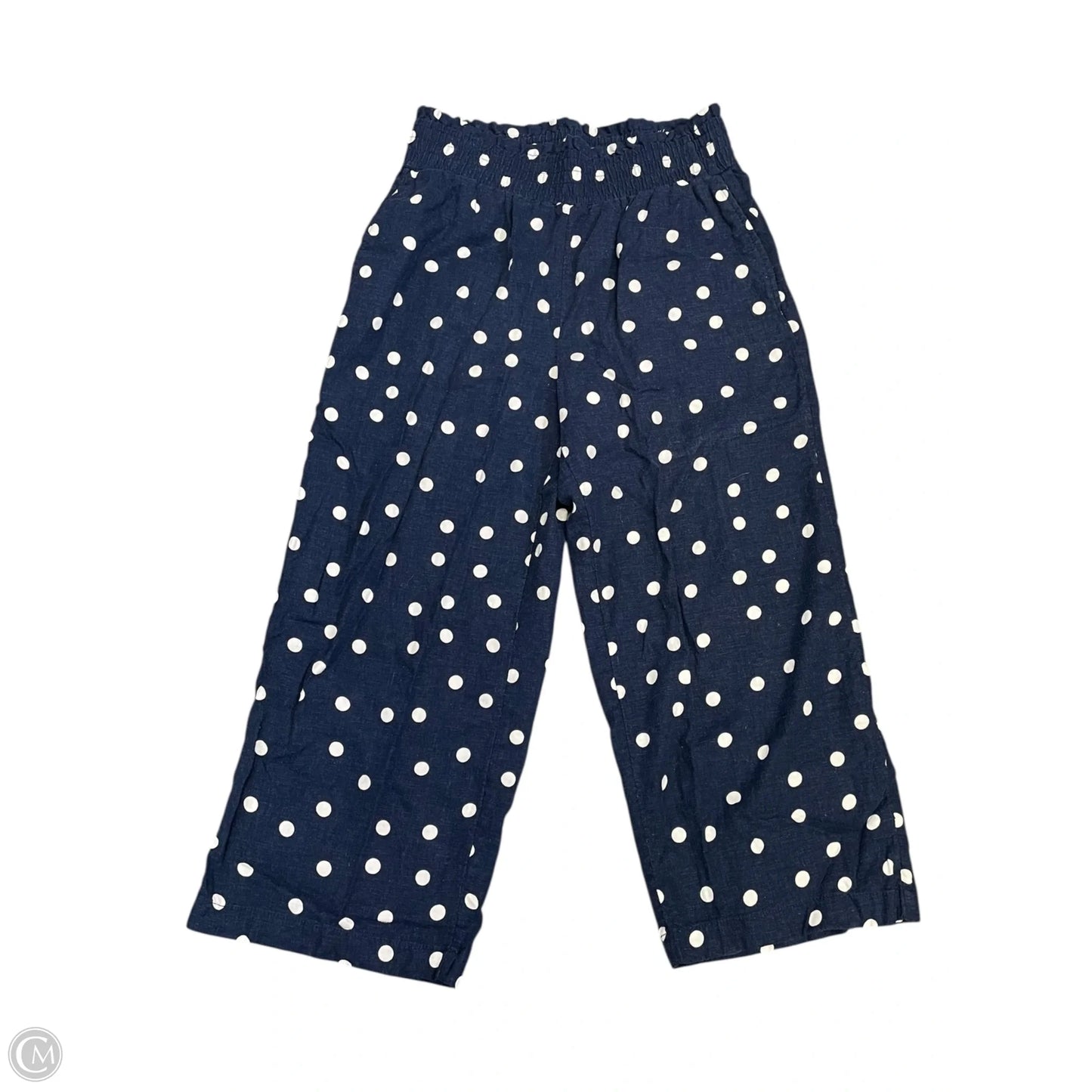 Pants Lounge By Loft In Blue & White, Size: S