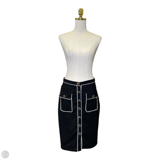 Skirt Midi By Maeve In Black, Size: M