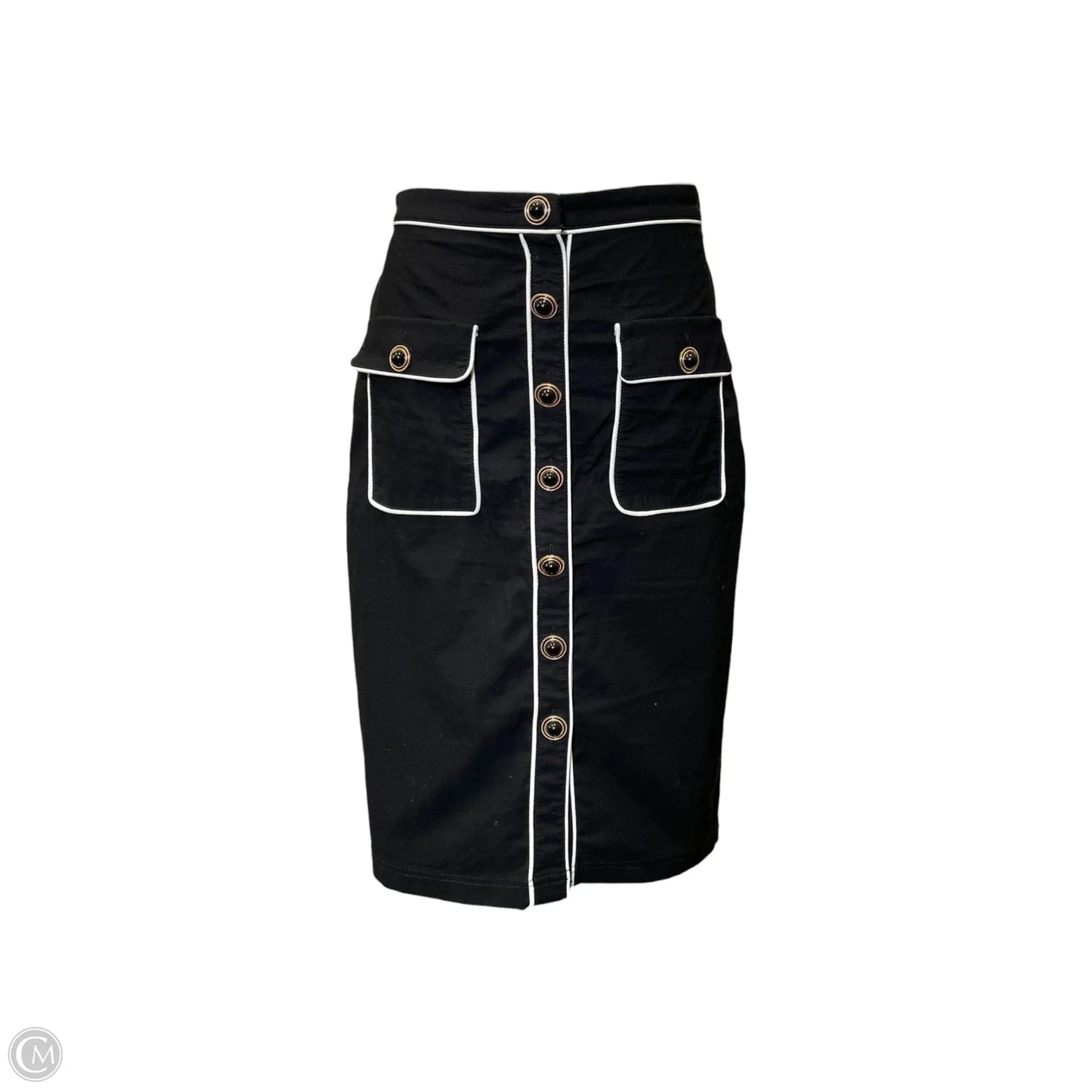 Skirt Midi By Maeve In Black, Size: M