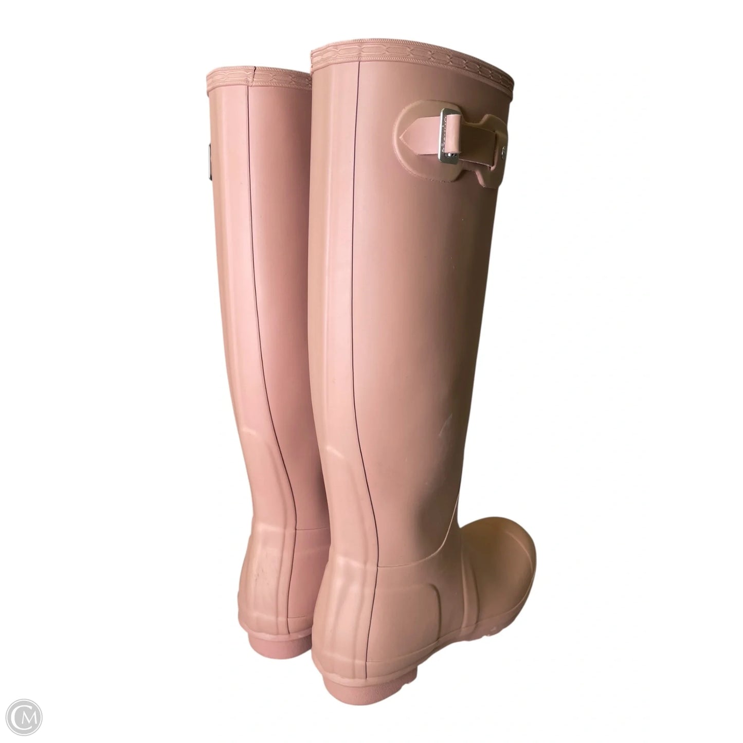 Boots Rain By Hunter In Pink, Size: 8