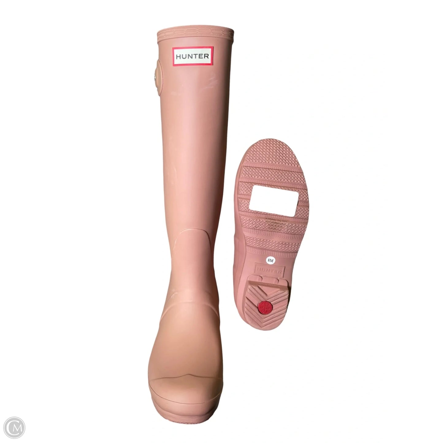 Boots Rain By Hunter In Pink, Size: 8