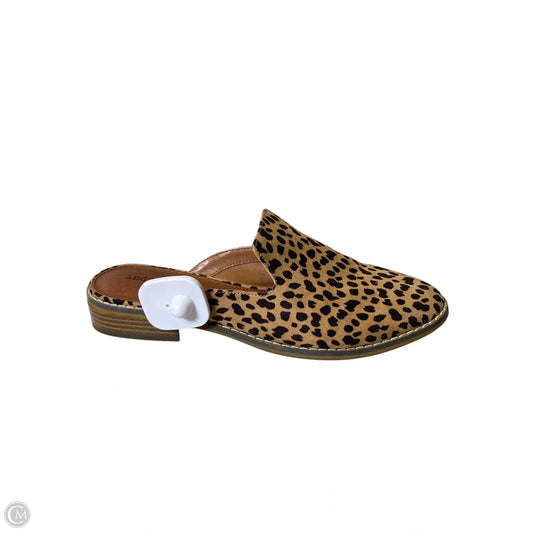Shoes Flats By Indigo In Animal Print, Size: 9