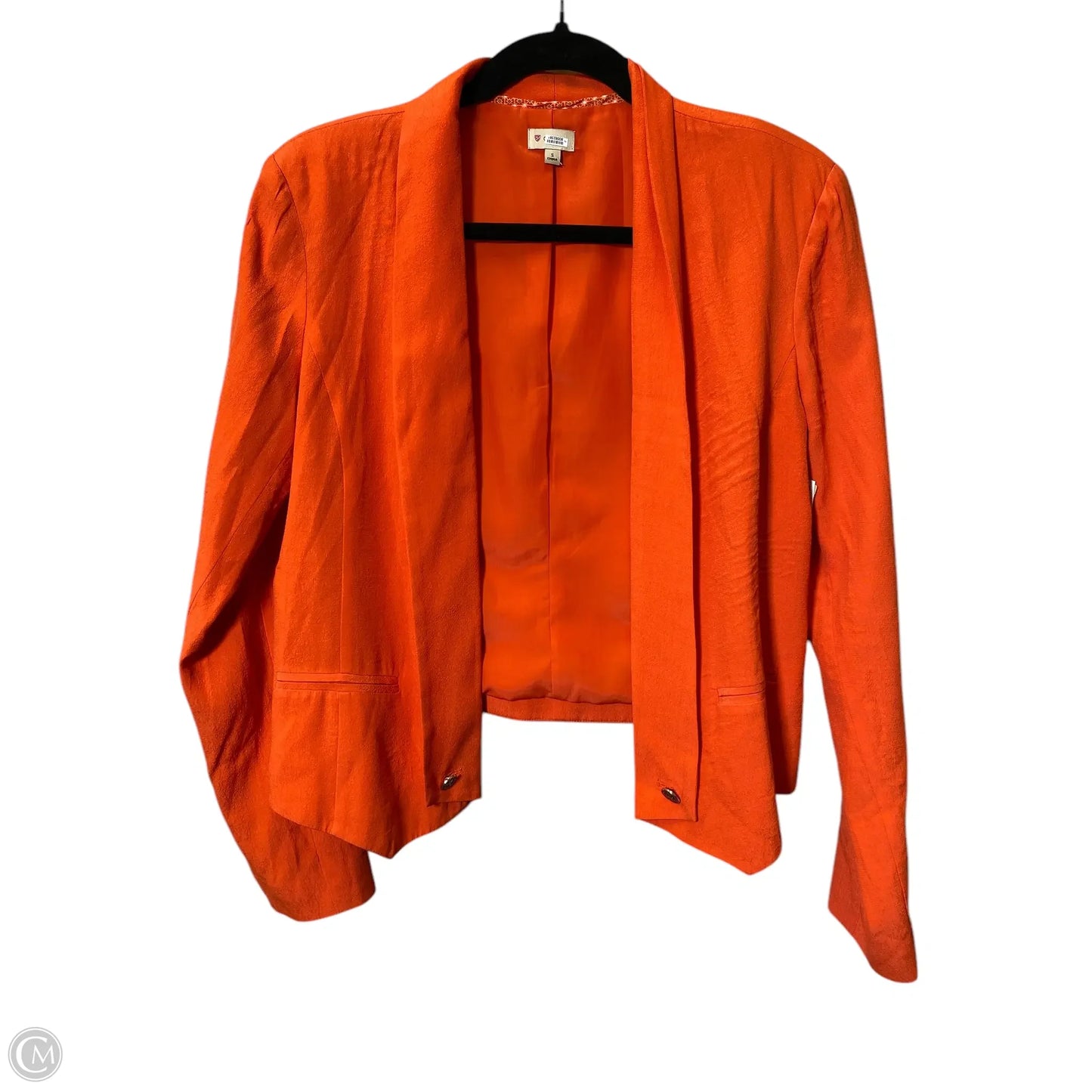 Blazer By Who What Wear In Orange, Size: S