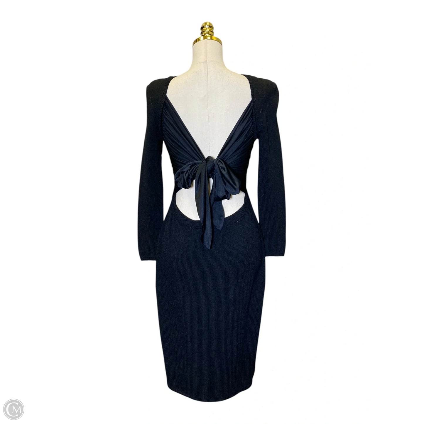 Dress Luxury Designer By St John Collection In Black, Size: S